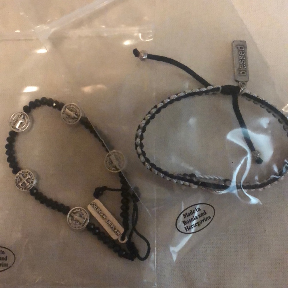 My Saint My Hero 2 Bracelet Set w/gift box